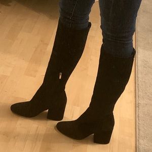 Sam Edelman black suede boots